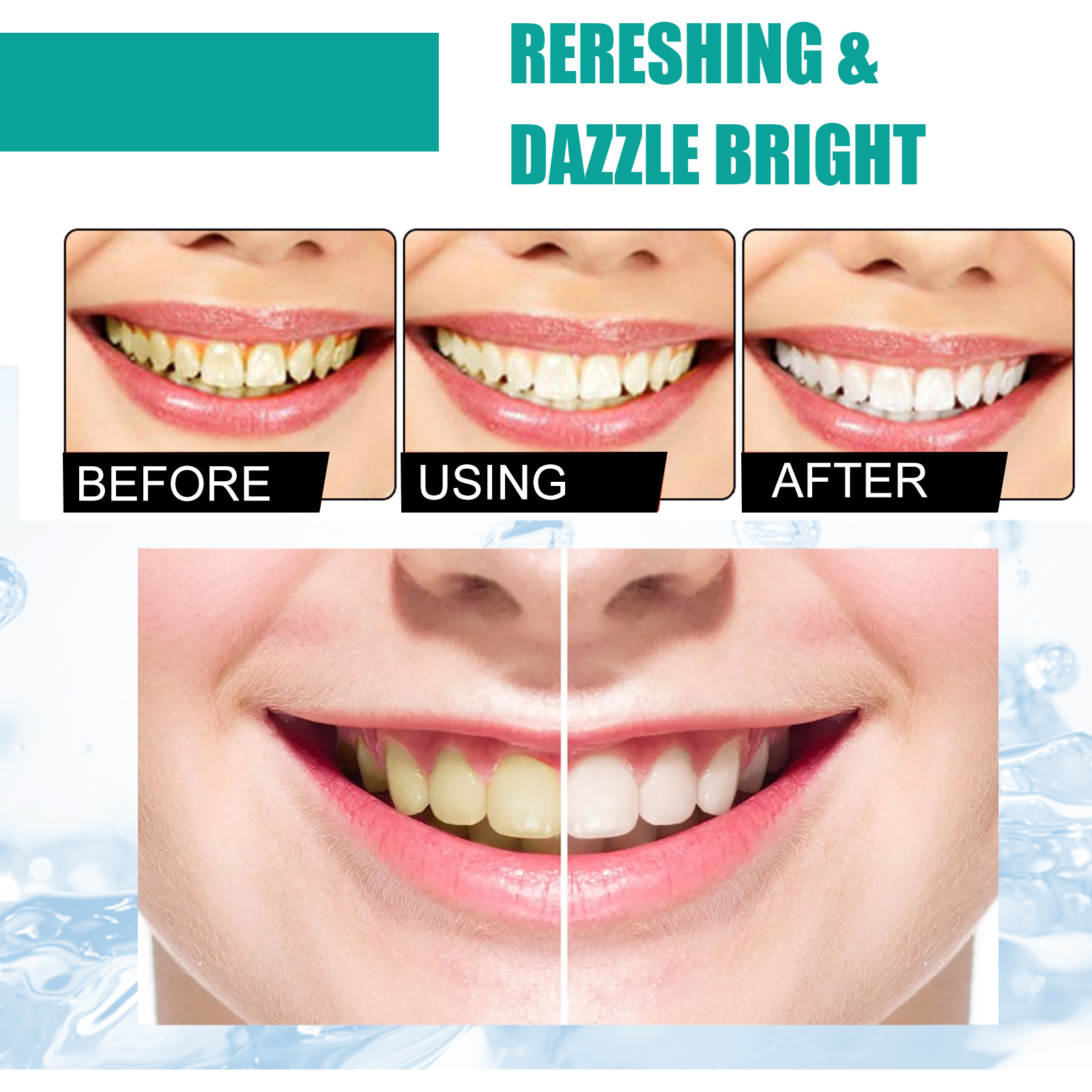 Mint Tooth Powder Fresh Breath - đánh giá và giá Teeth Whitening Near Me