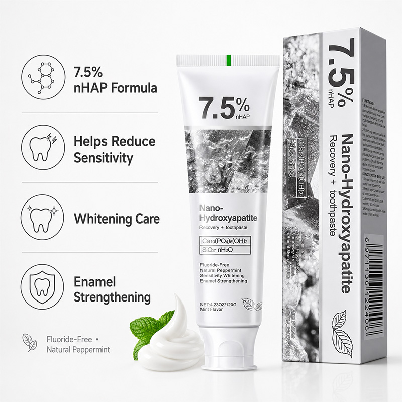 5/6Pcs 7.5% nHAP Nano Hydroxya - đánh giá và giá Teeth Whitening Kit