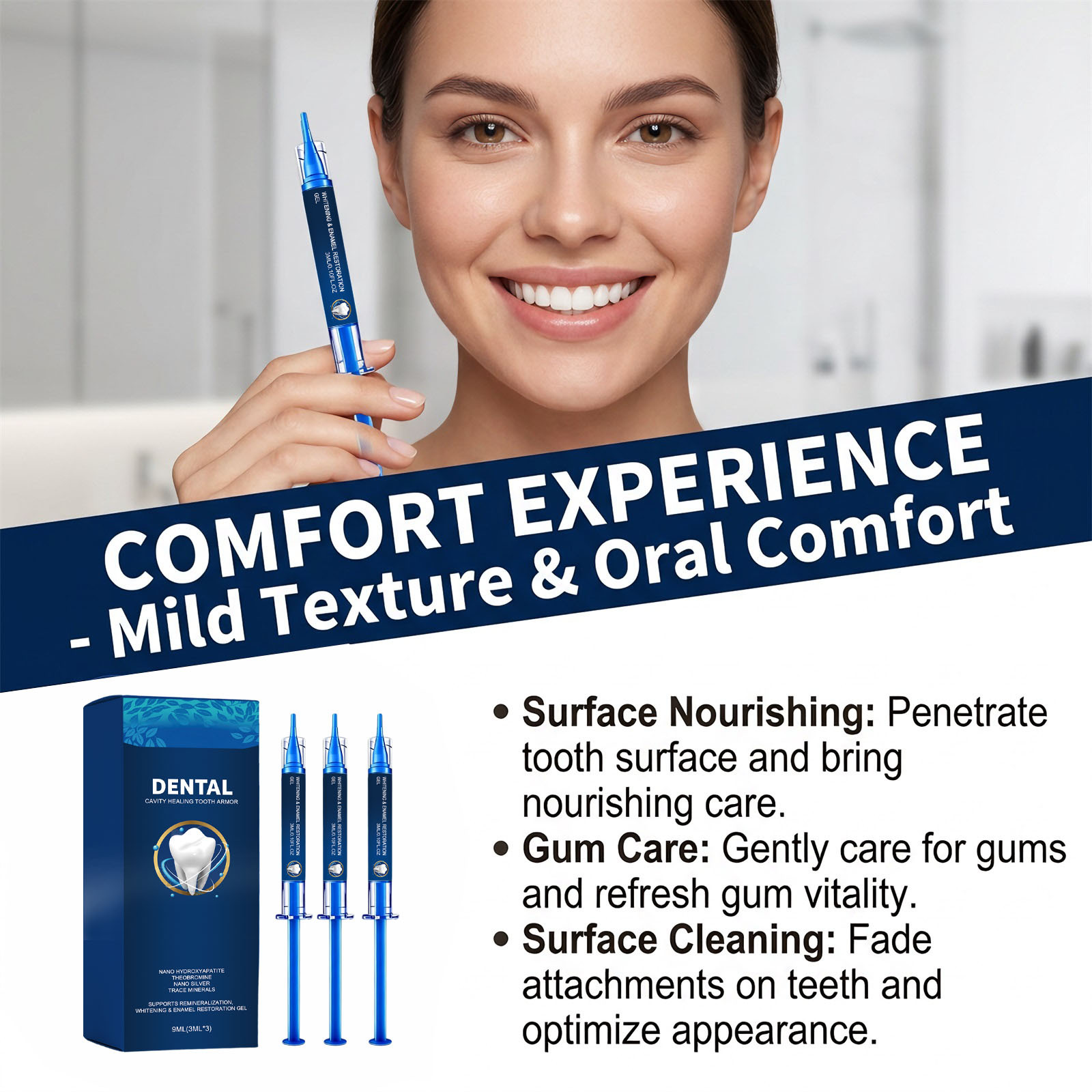 Gum Care Gel Oral Care Serum T - đánh giá và giá Teeth Whitening Near Me