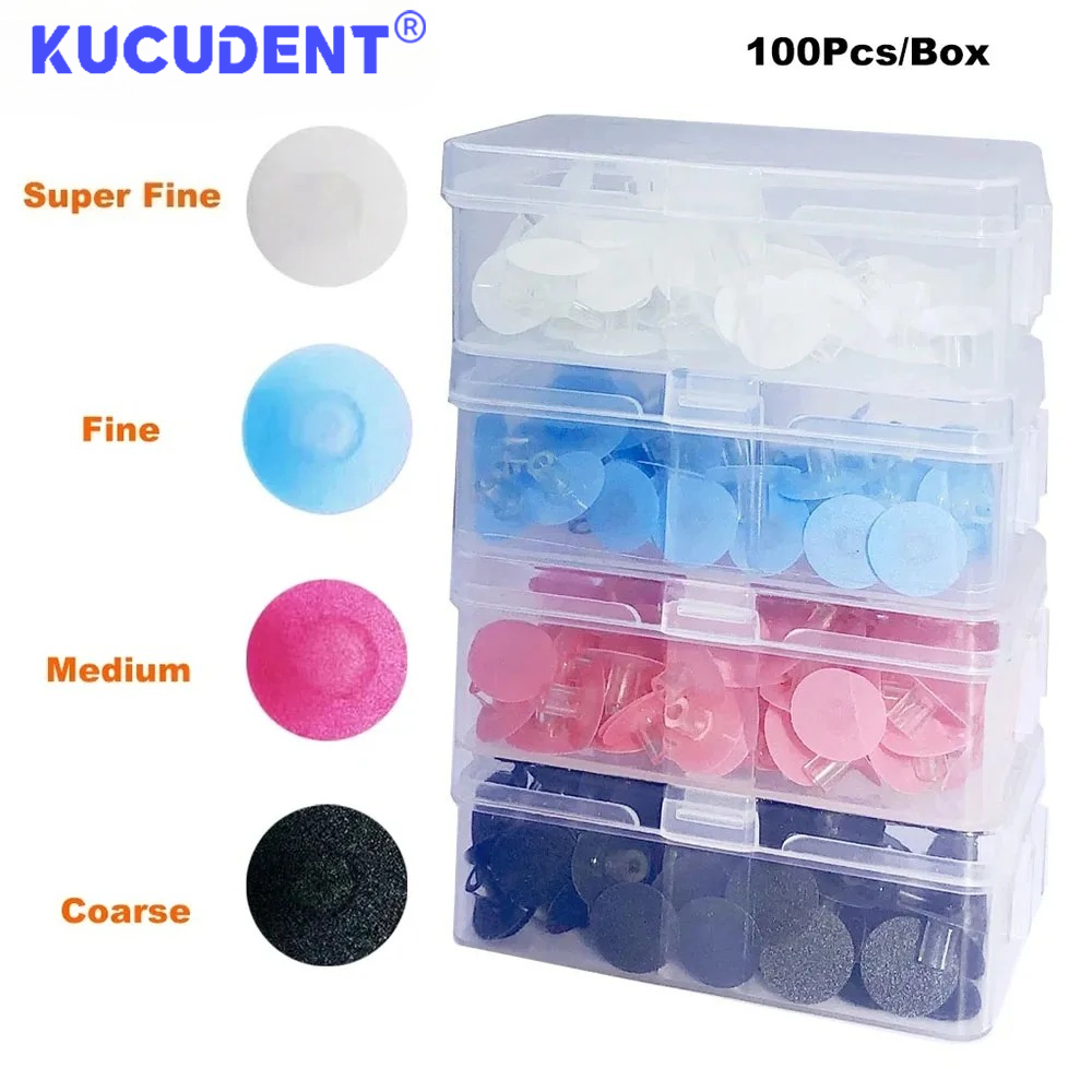 100Pcs Dental Polishing Discs  - đánh giá và giá Teeth Whitening Kit